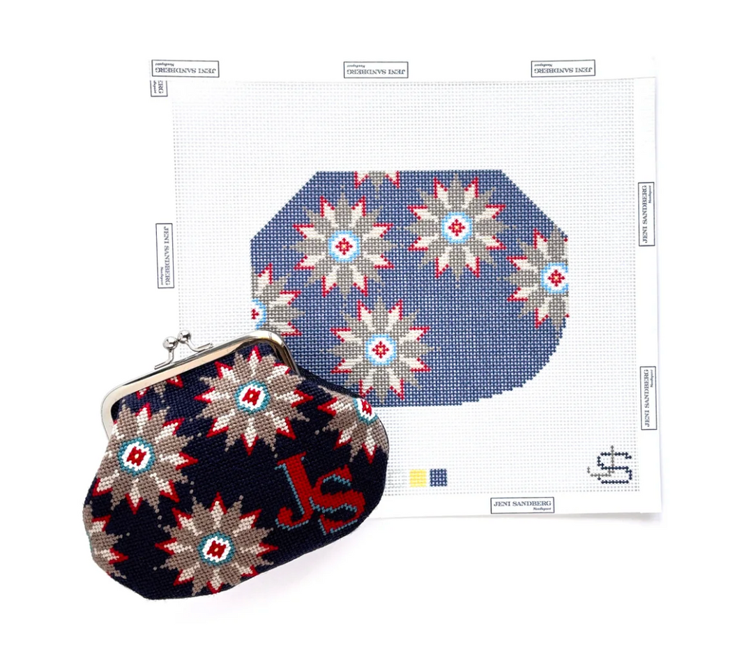 Star Kiss Lock Bag Canvas