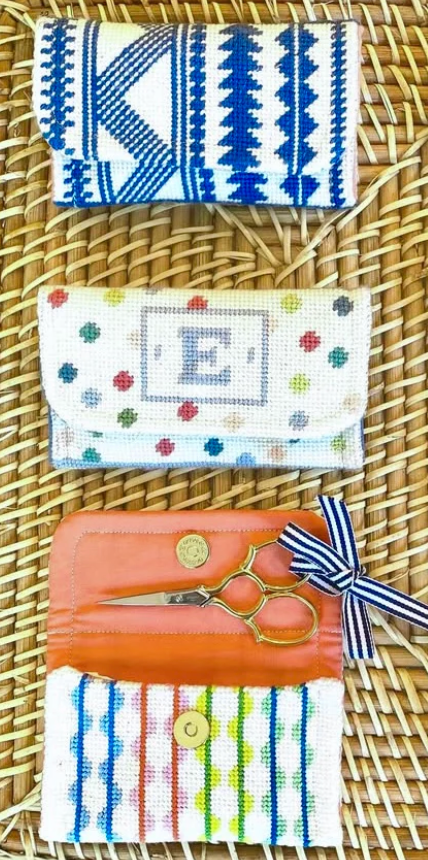Small Treasures Clutch - Steps in Spring Green