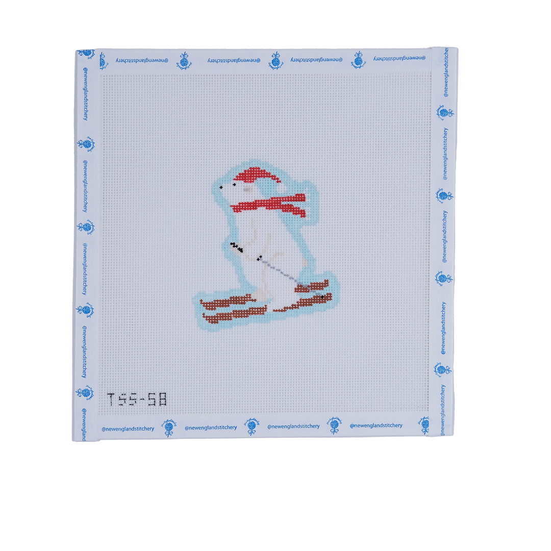 Skiing Polar Bear