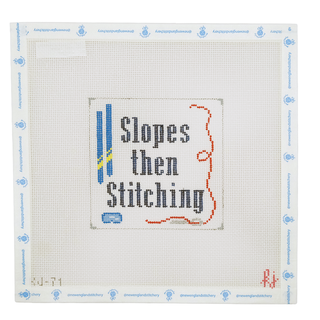 Slopes then Stitching