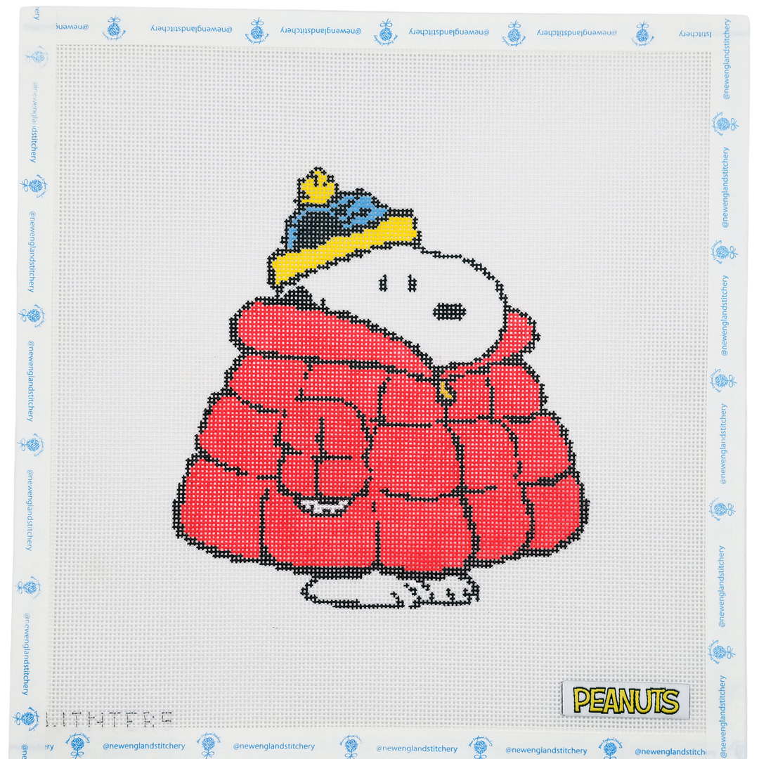 Snoopy in a Puffer Coat