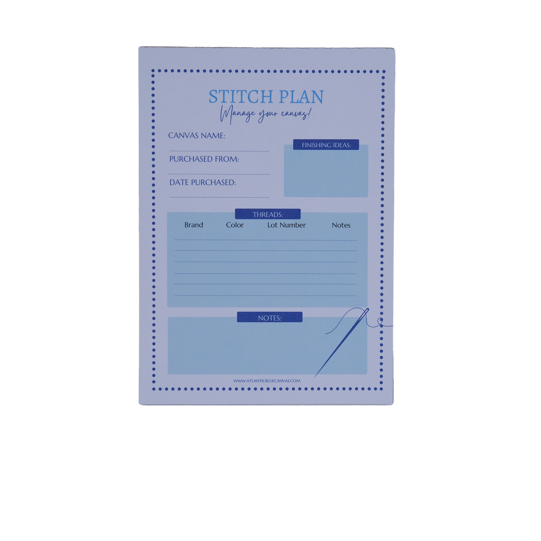 Stitch Plan Notepad