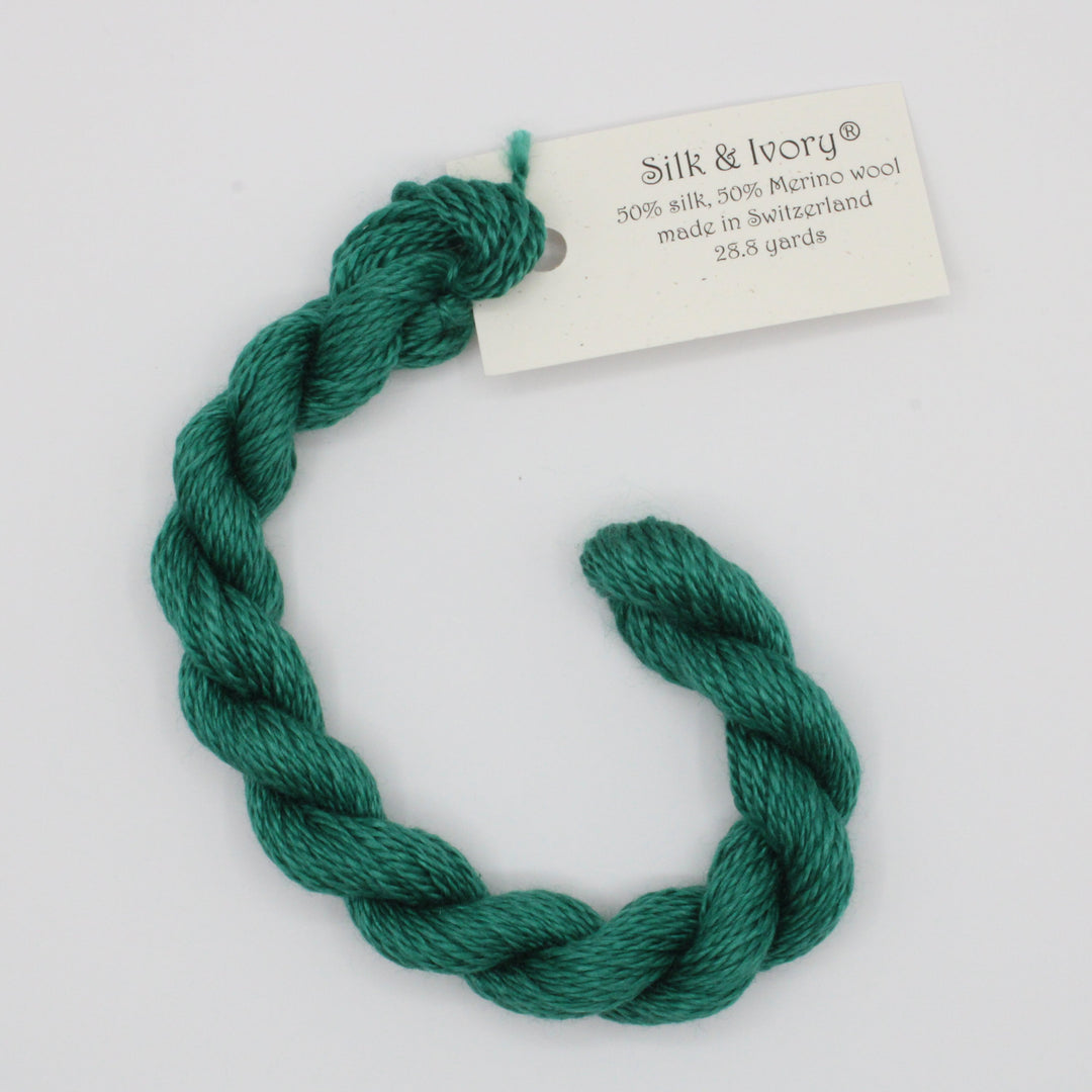 Silk and Ivory 20 Teal