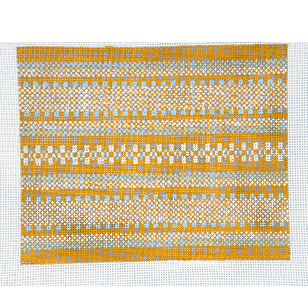 Terracotta Patterned Clutch