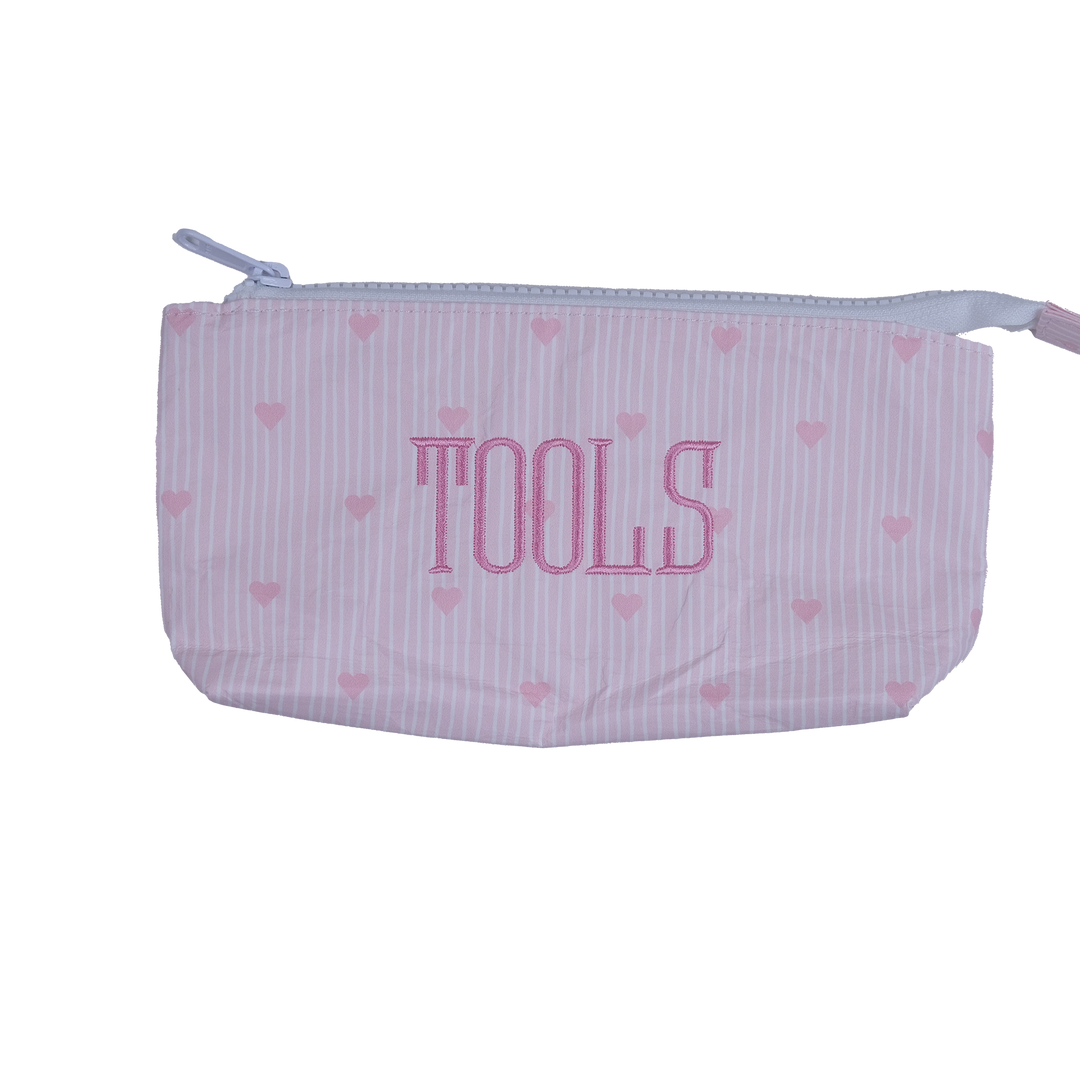 Pink Hearts Tools Bag