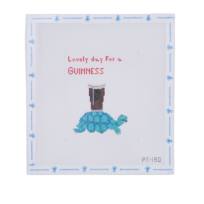 Turtle with a Guinness