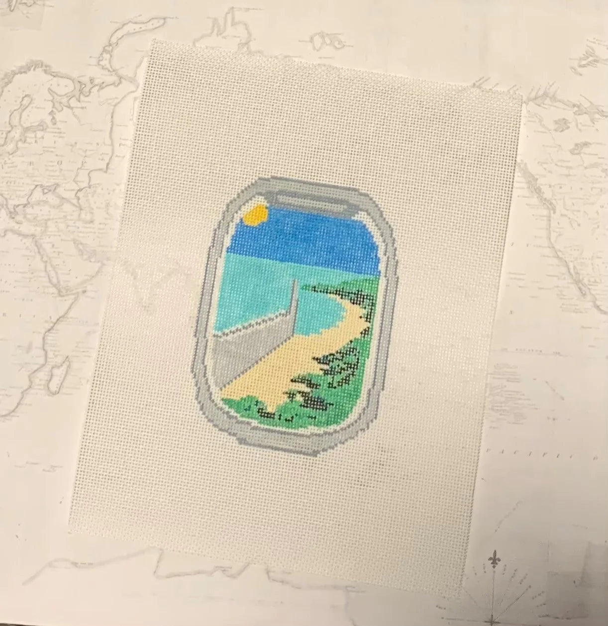 Airplane Window-Island