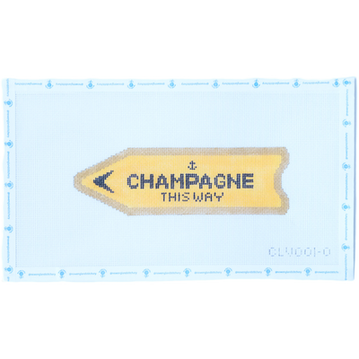Champagne This Way - Orange
