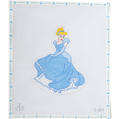 Princess in Blue Dress