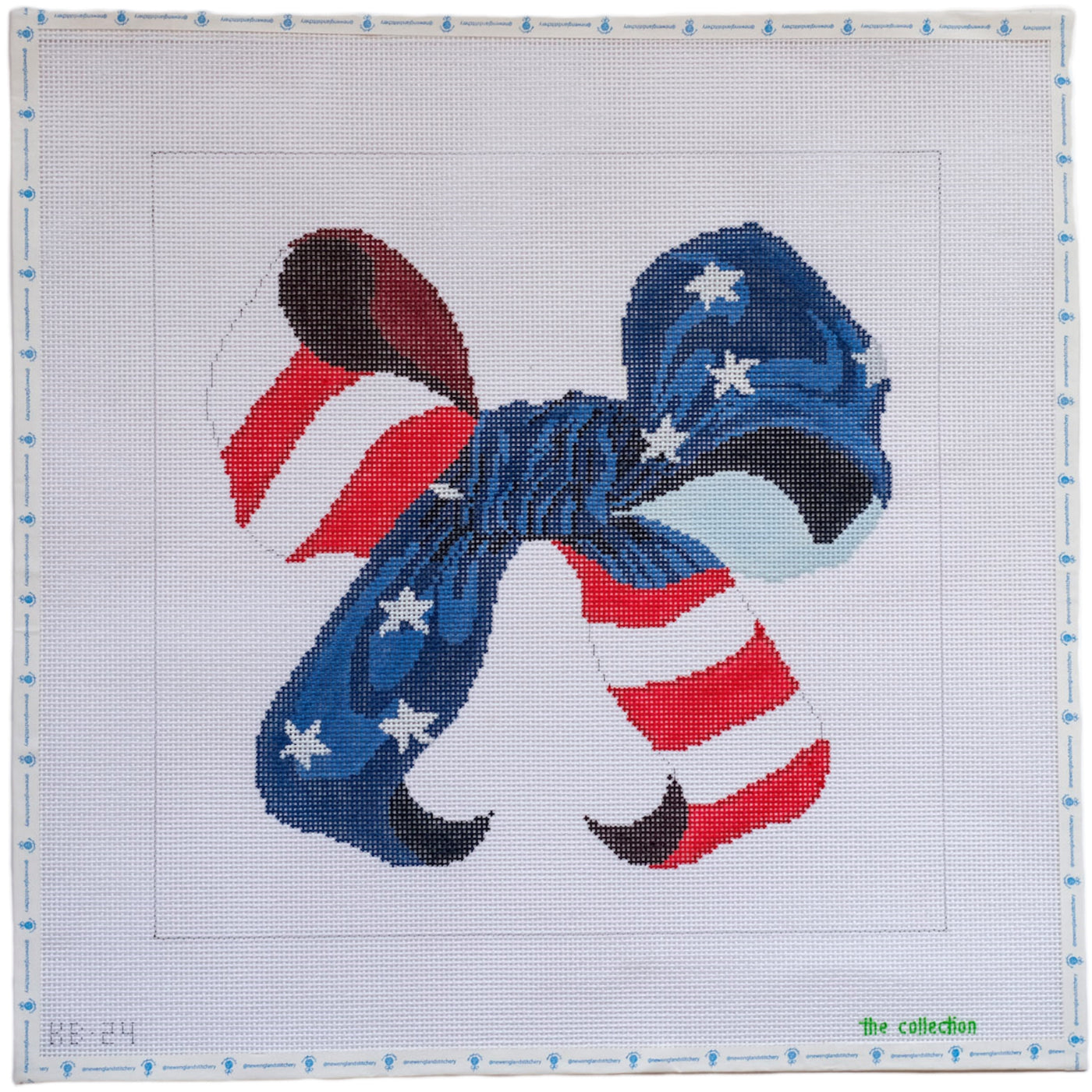 Red, White and Blue Bow