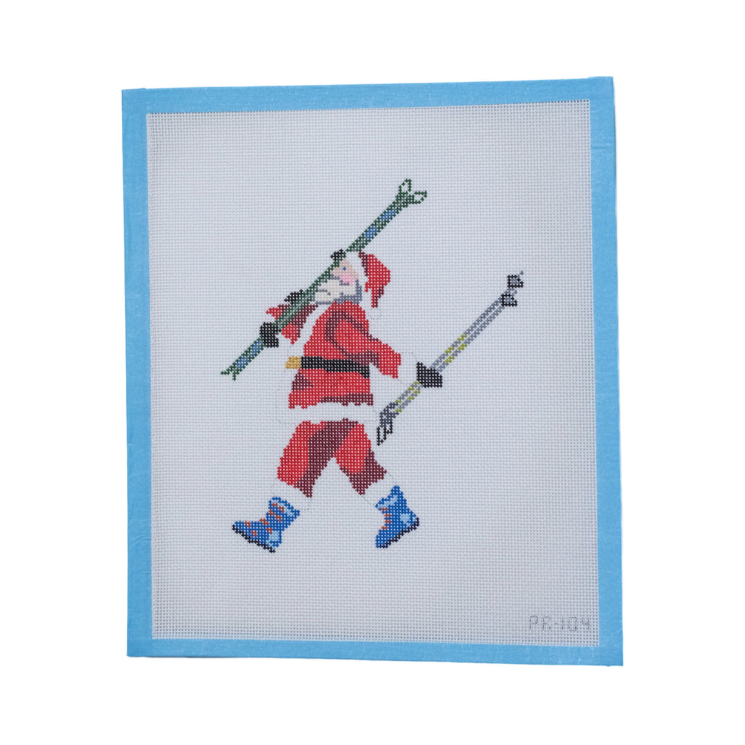 Santa Skier